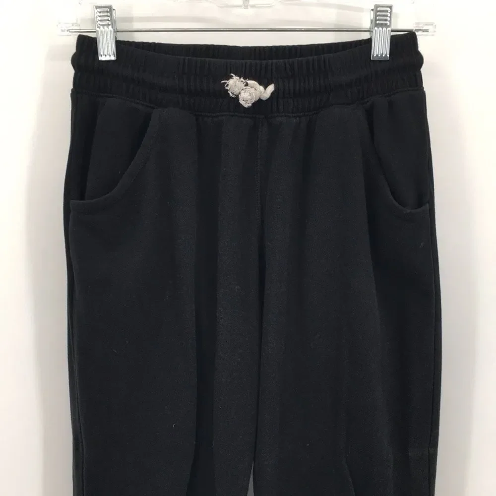Cat & Jack Black Drawstring Sweatpants XL 14/16
